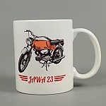 Hrnek s motivem Jawa 23