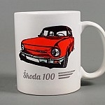 Hrnek s motivem Škoda 100