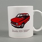 Hrnek s motivem Škoda 105